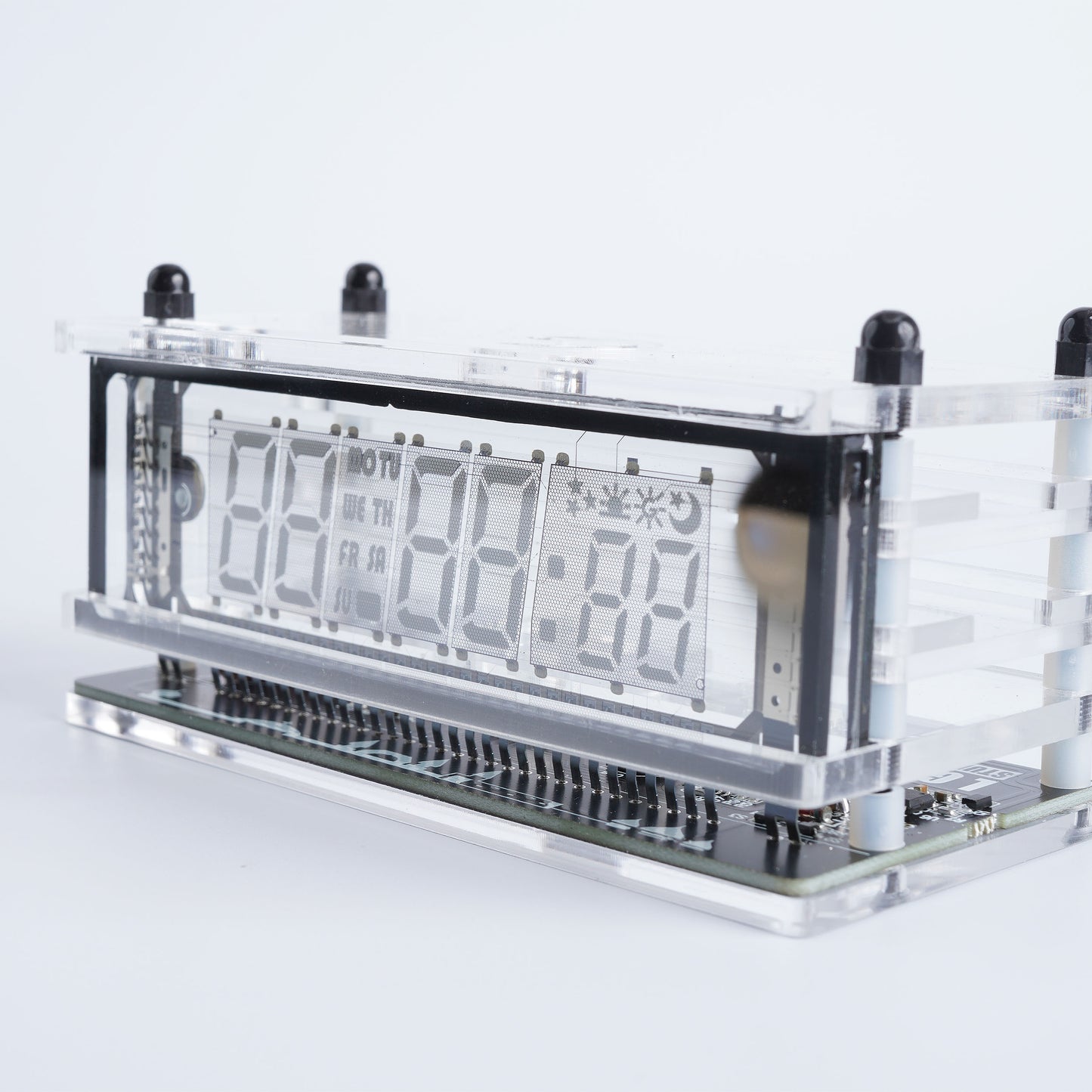 Soviet-Era Vacuum Fluorescent Display (VFD) VCK-0658-A White Base Version