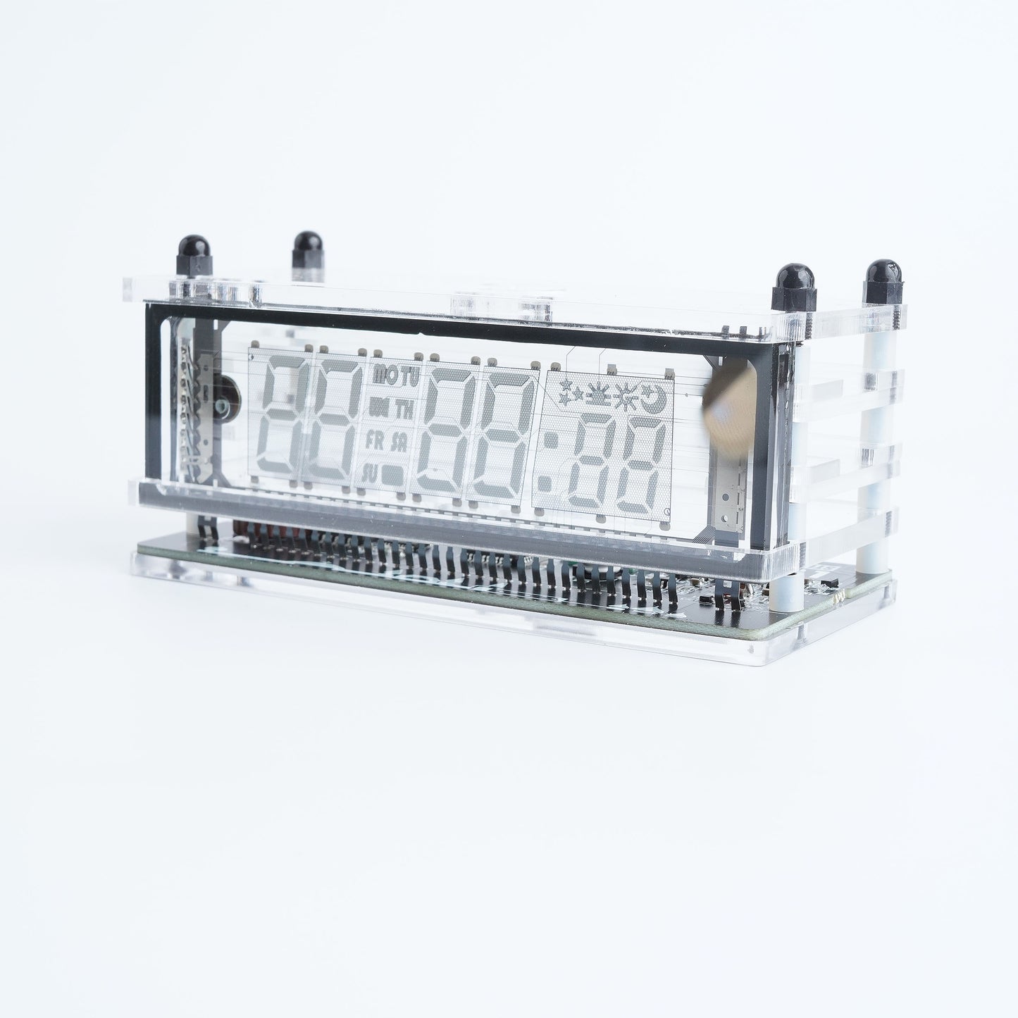 Soviet-Era Vacuum Fluorescent Display (VFD) VCK-0658-A White Base Version