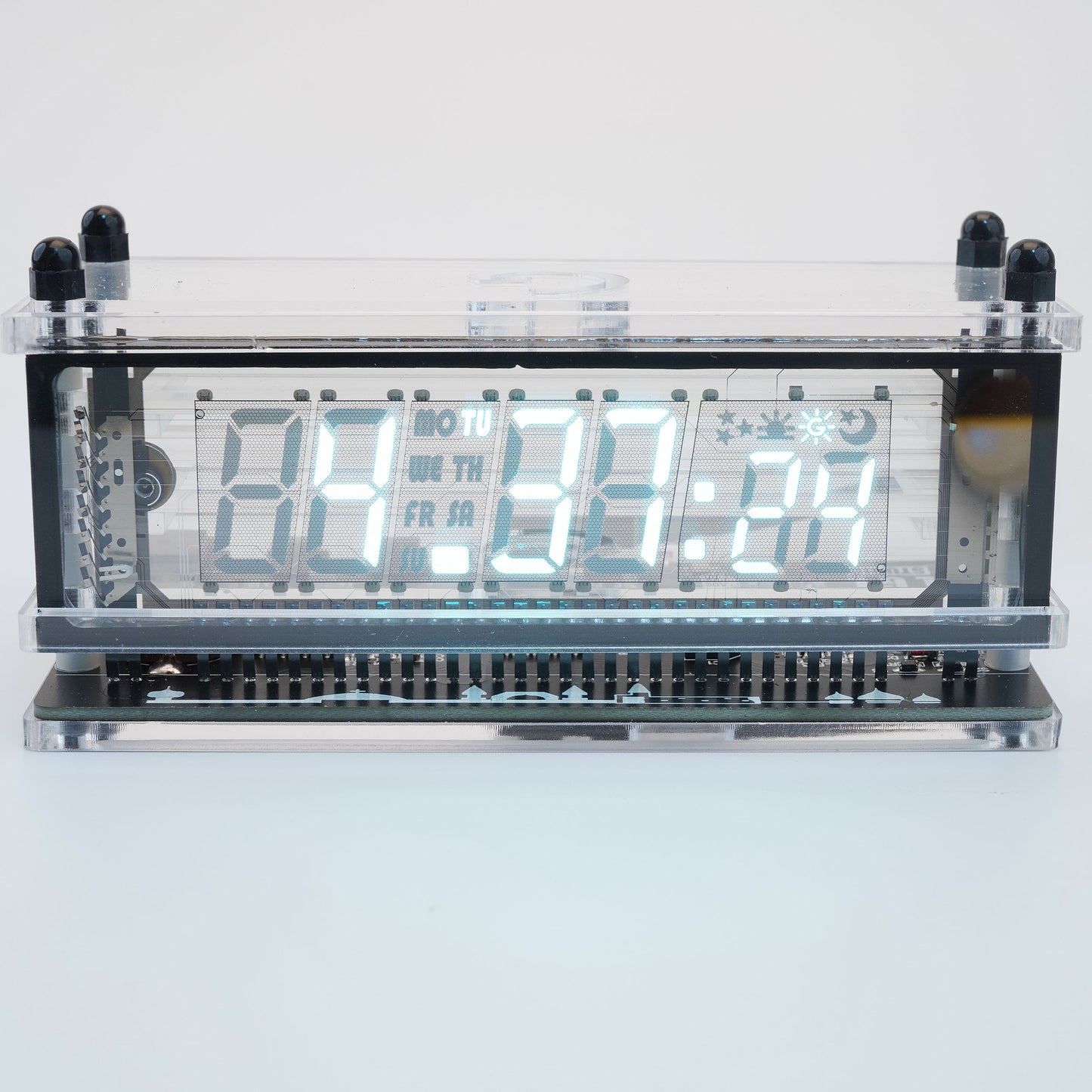 Soviet-Era Vacuum Fluorescent Display (VFD) VCK-0658-A White Base Version
