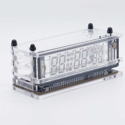 Soviet-Era Vacuum Fluorescent Display (VFD) VCK-0658-A White Base Version