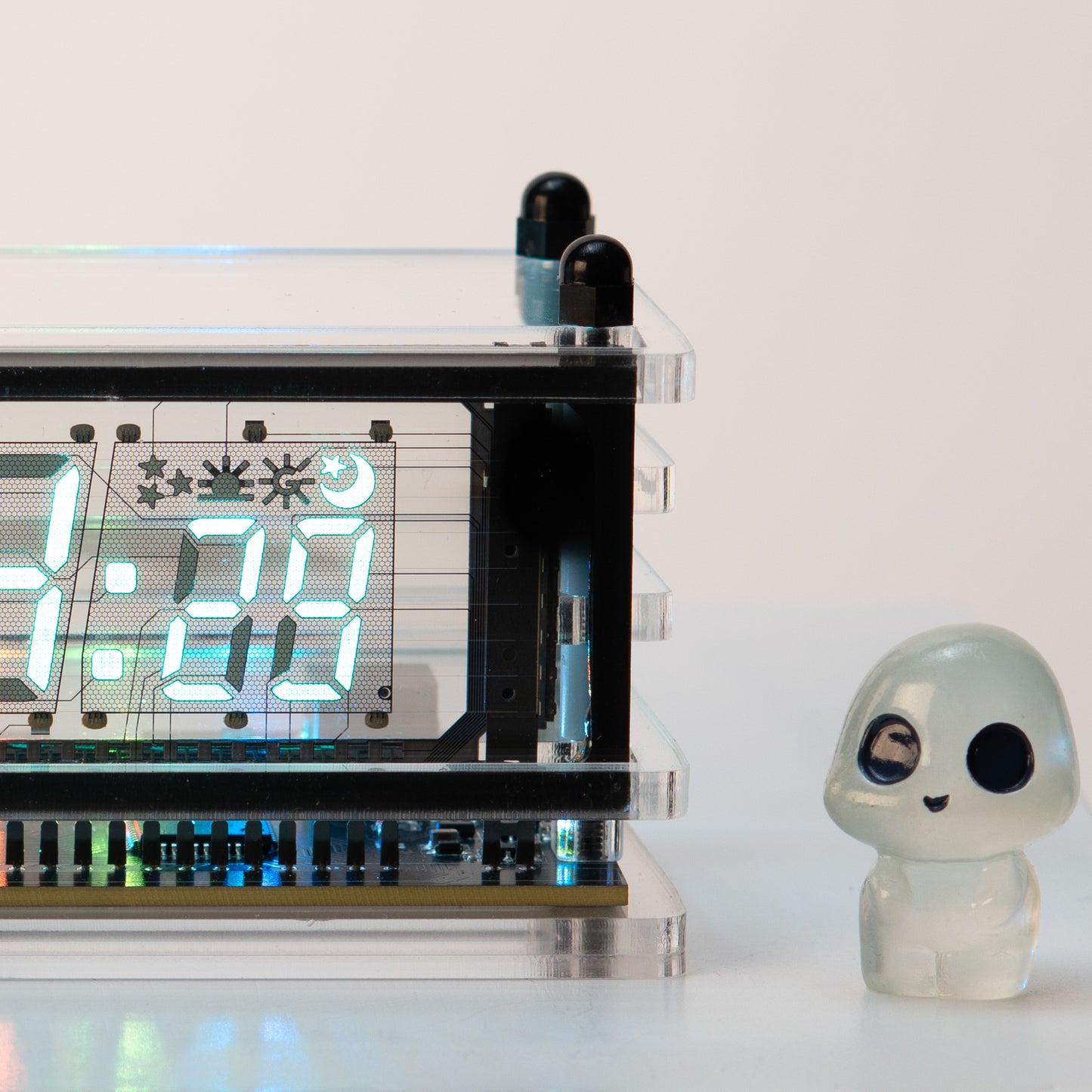 LGL Studio VFD Clock丨VCK-0658-A White Base Version