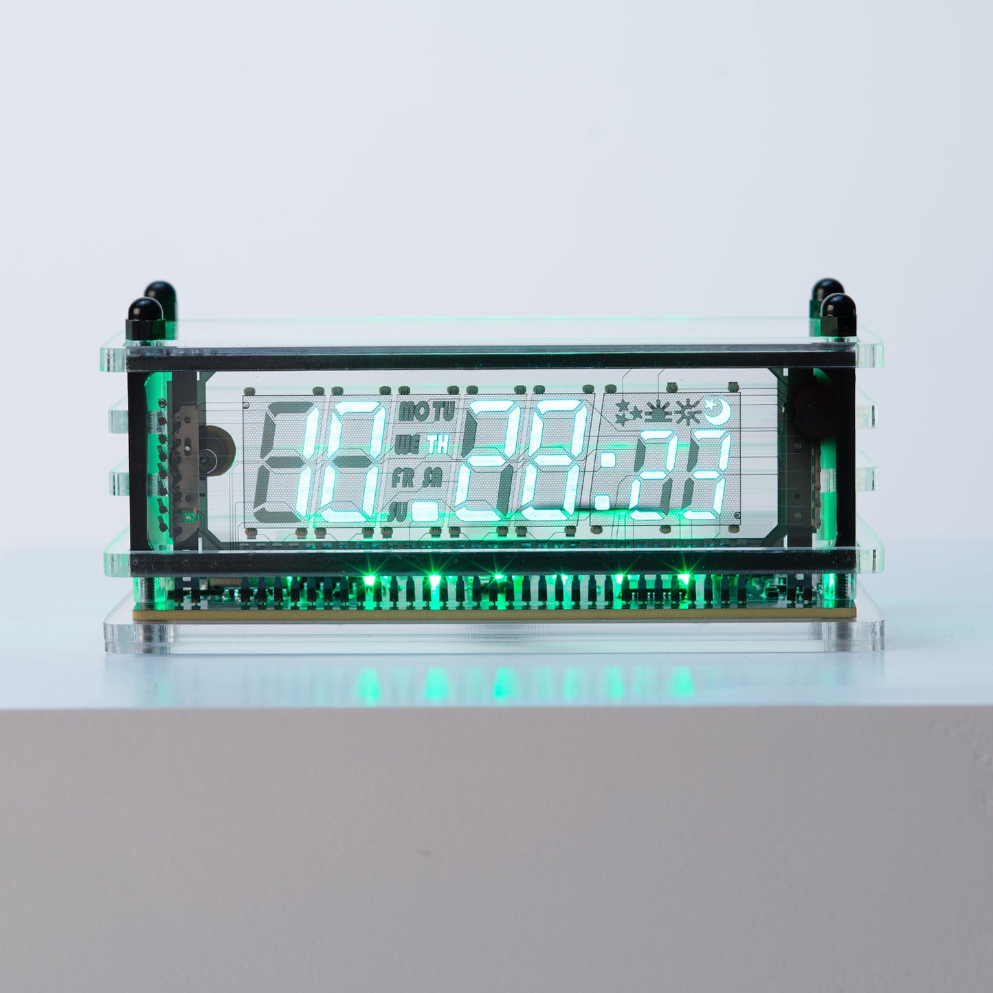 LGL Studio VFD Clock丨VCK-0658-A White Base Version