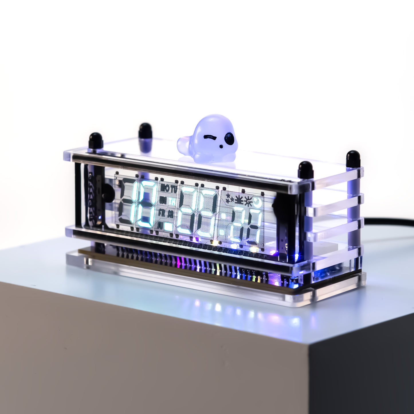 LGL Studio VFD Clock丨VCK-0658-A White Base Version
